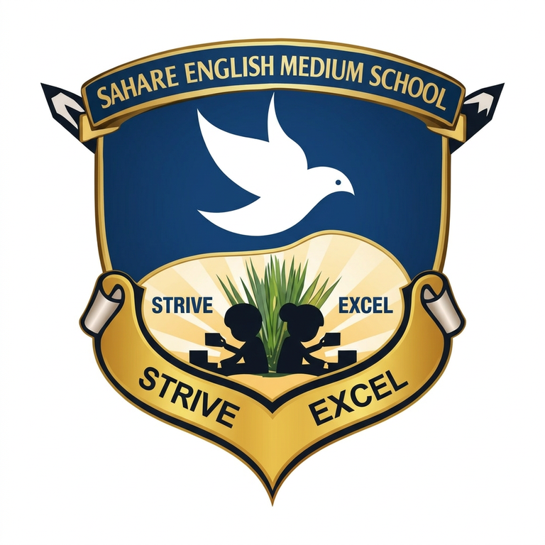 Sahare English Medium Pre & Primary School official crest